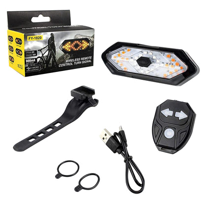 Eclairage vélo - trottinette usb arrière sur tige de selle - haubans - essieux arrière de trottinette à led PCP