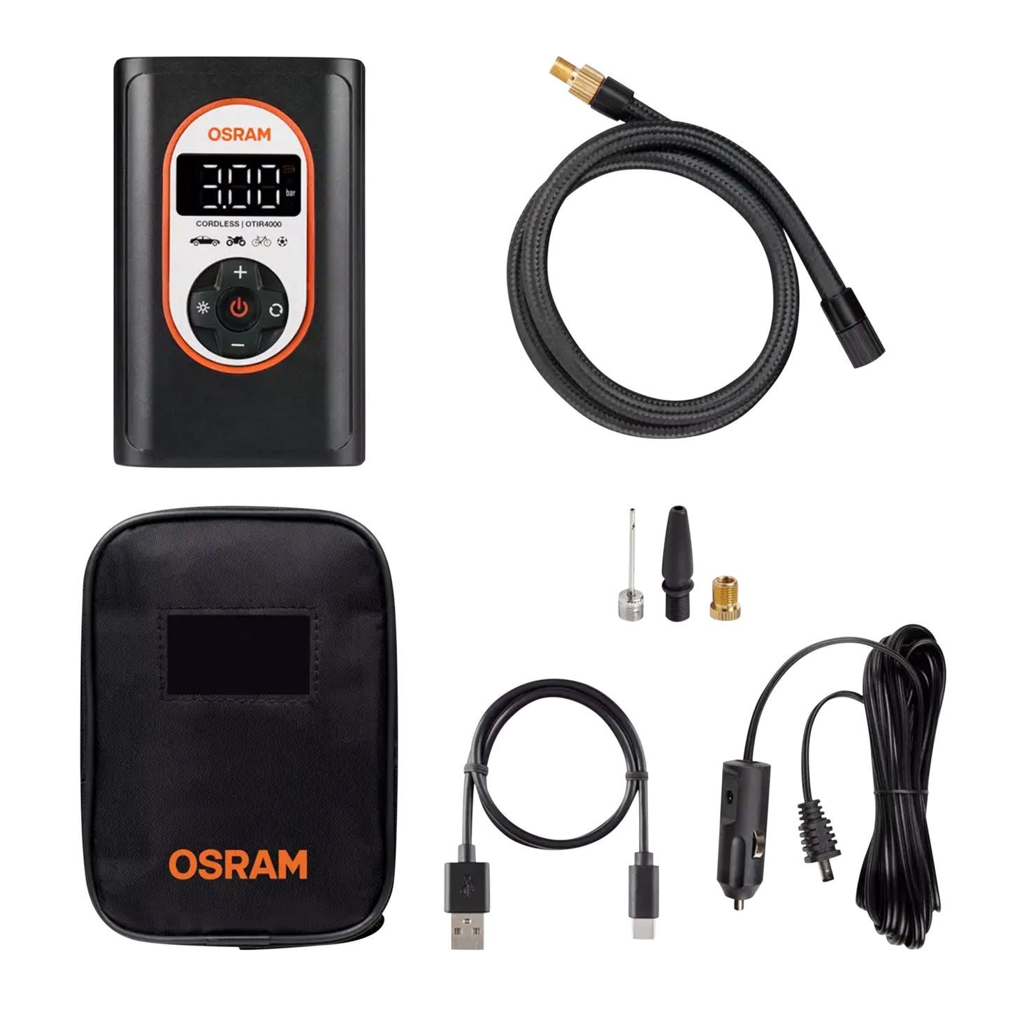 Compresseur gonfleur rechargeable OSRAM Tyre Inflate 4000