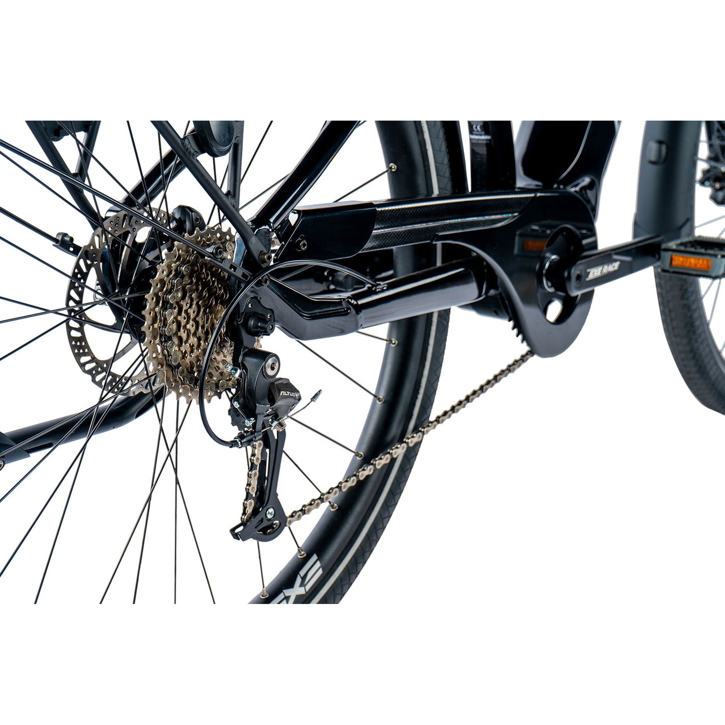 Electric hybrid bike 29 Leader Fox Denver black Bafang M300 20Ah