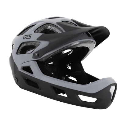 Casque vélo descente intégral Ges d-scent noir-gris
