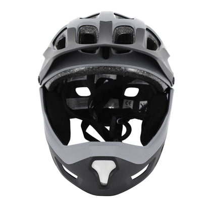 Casque vélo descente intégral Ges d-scent noir-gris