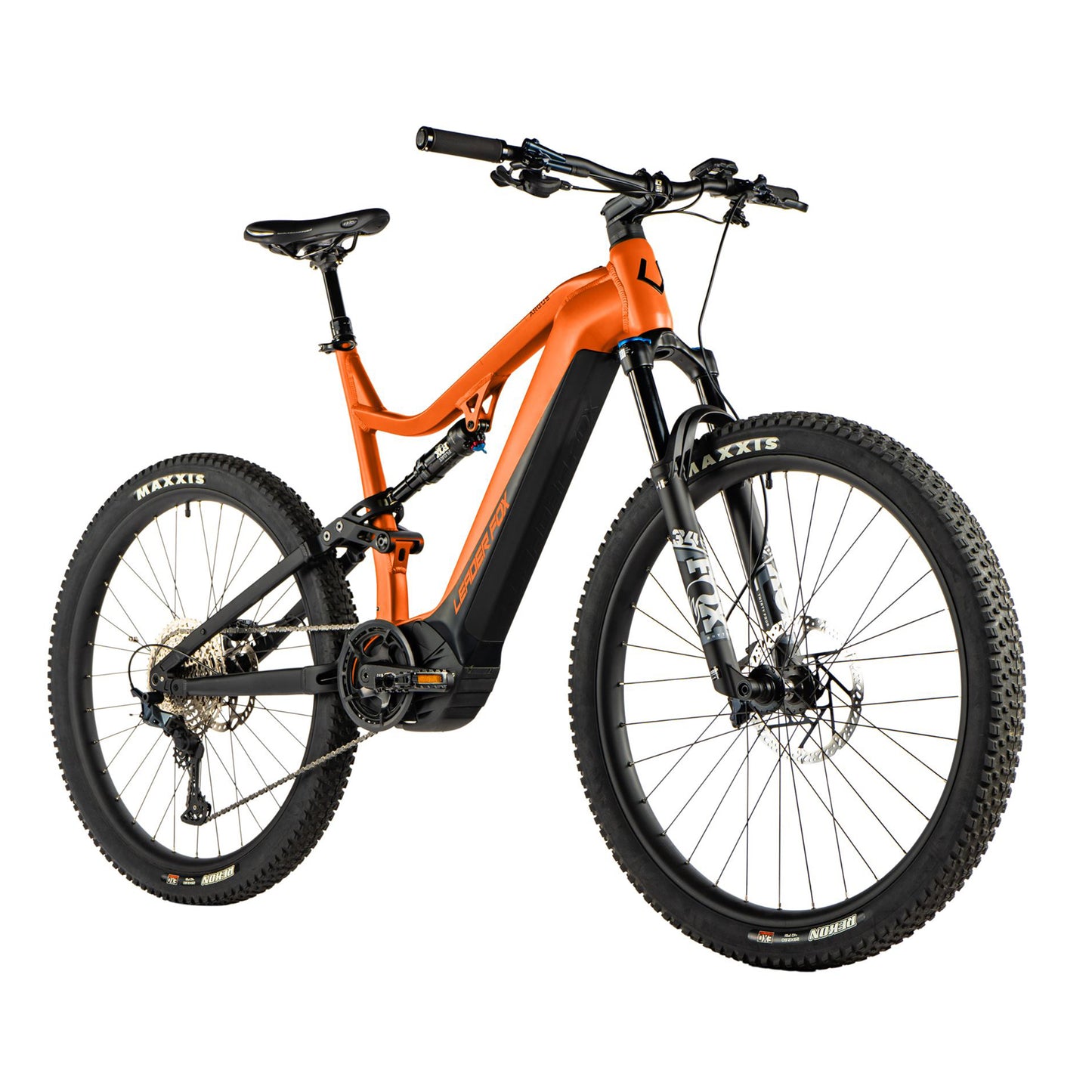 Vélo électrique VTT 29 Leader Fox Argus orange TS Panasonic GX 20Ah