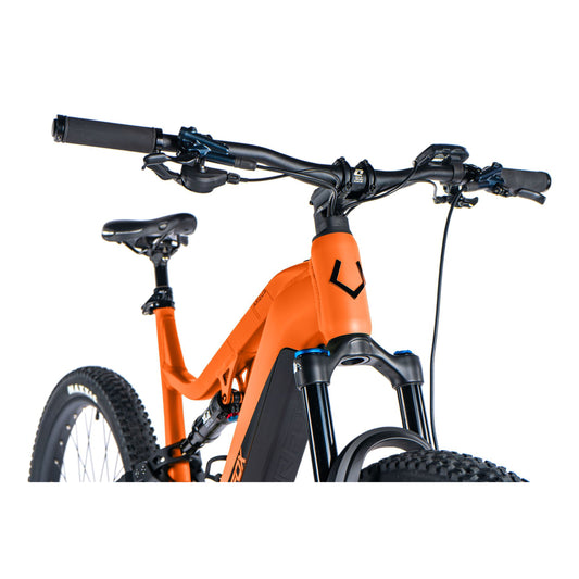 Vélo électrique VTT 29 Leader Fox Argus orange TS Panasonic GX 20Ah