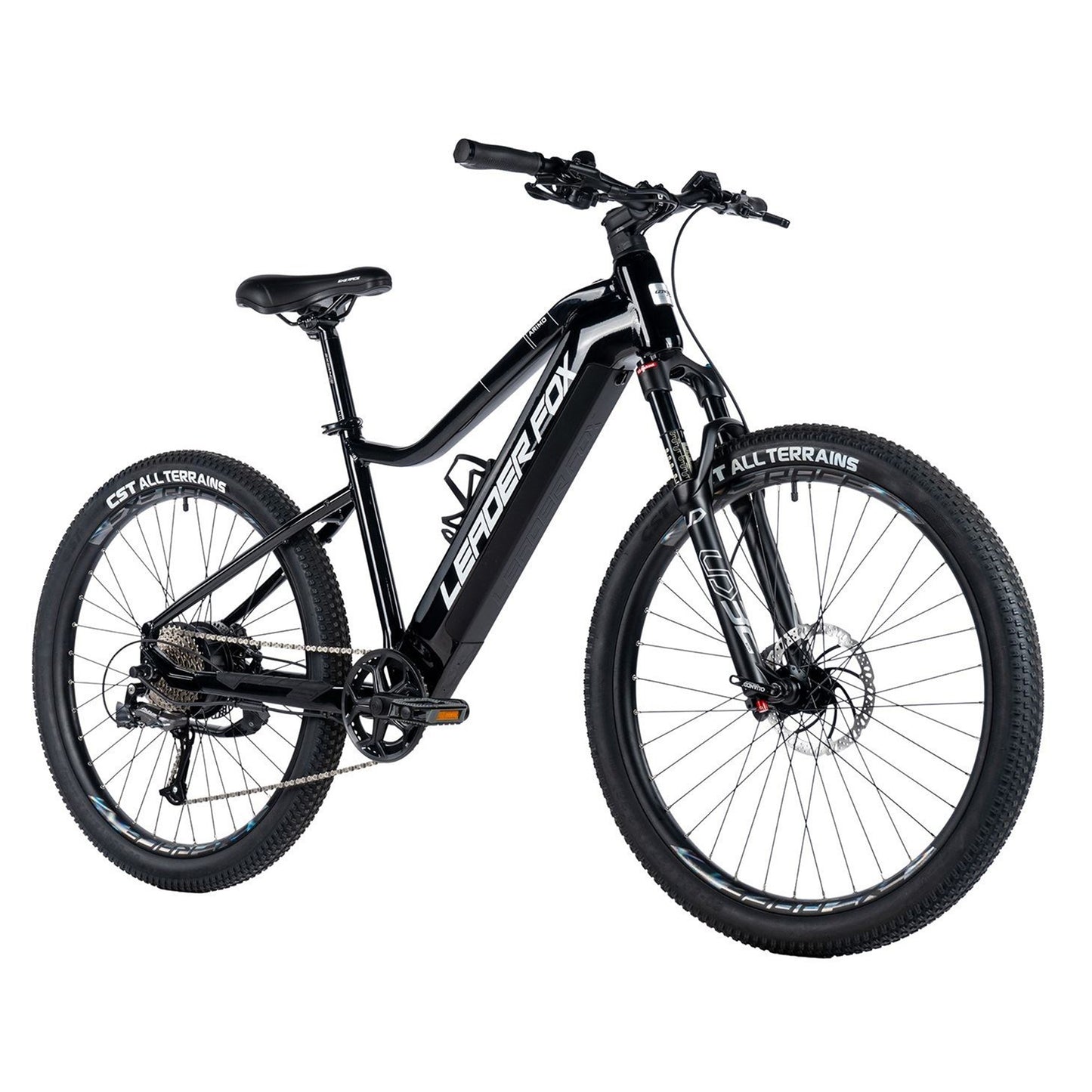 Electric Mountain Bike 27.5 Leader Fox Arimo H black Bafang AR 20Ah