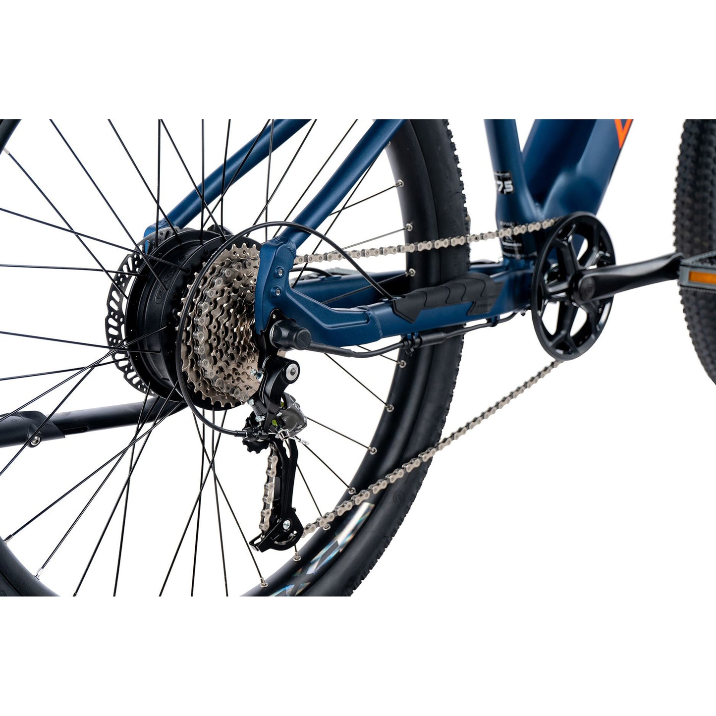 Vélo électrique VTT 27,5 Leader Fox Arimo H bleu mat Bafang AR 20Ah
