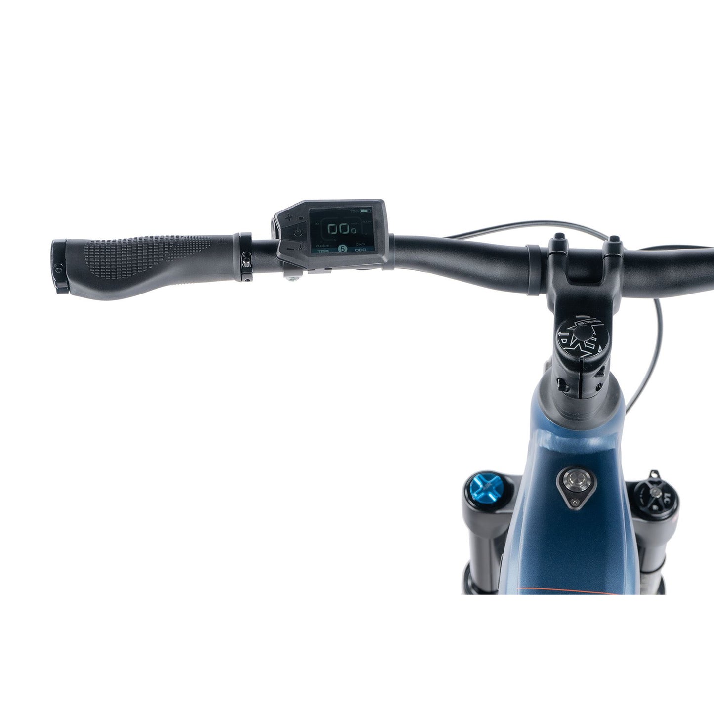 Vélo électrique VTT 27,5 Leader Fox Arimo H bleu mat Bafang AR 20Ah
