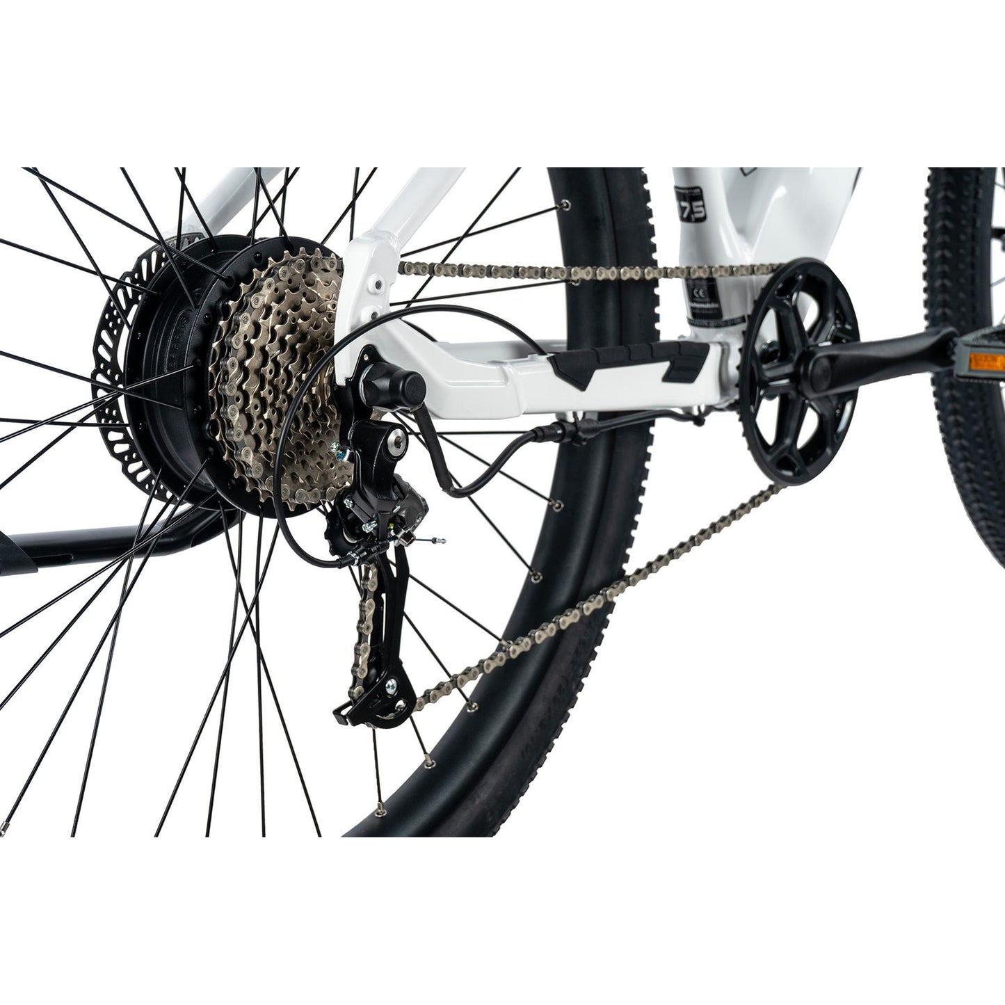 Electric mountain bike 29 Leader Fox Arimo F white Bafang AR 20Ah