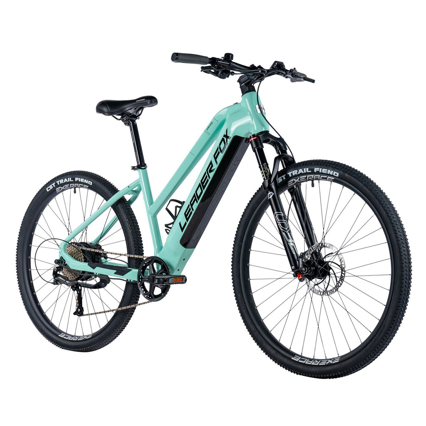 Electric Mountain Bike 29 Leader Fox Arimo F light green Bafang AR 20Ah