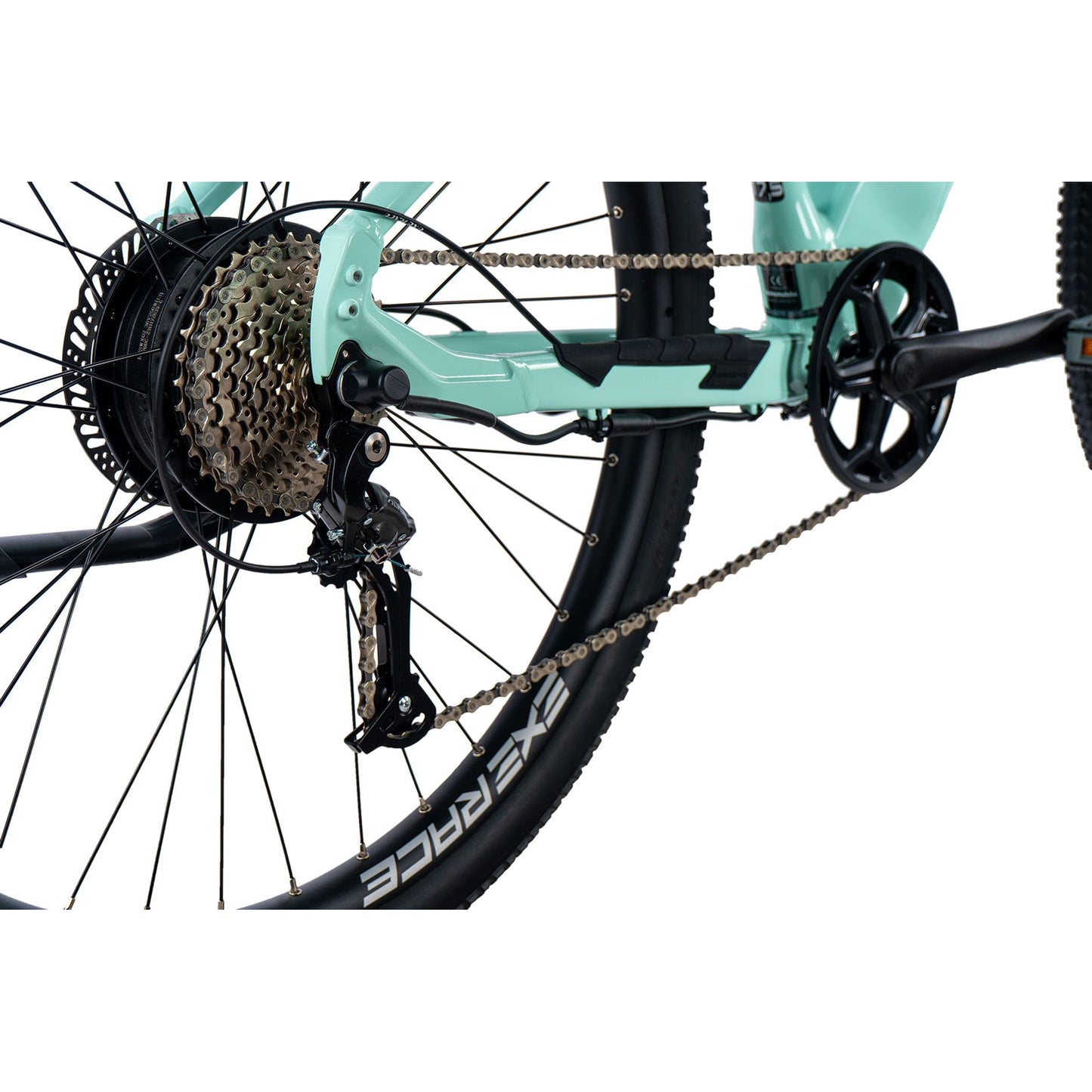 Electric Mountain Bike 29 Leader Fox Arimo F light green Bafang AR 20Ah