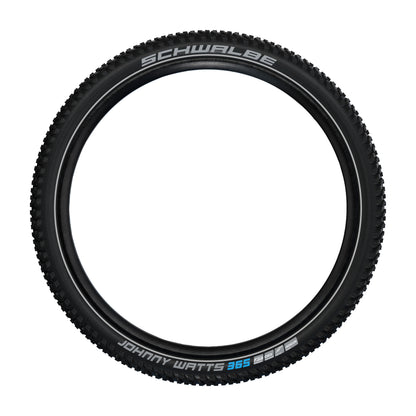 Pneu VTT SUV - VAE 29 X 2.60 Schwalbe Johnny Watts 365 Addix Performance Noir TS (65-622) Double Defense flanc Reflex Homologué VAE e50