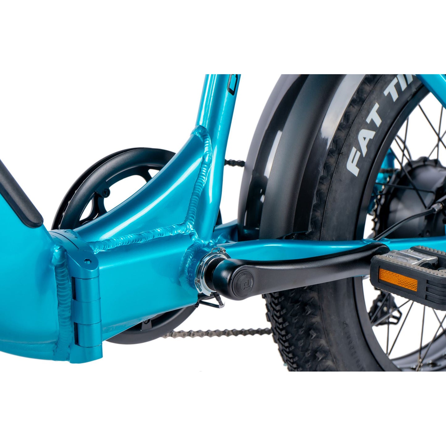 Electric Folding Fat Bike 20 Leader Fox Cody blue Bafang AR16Ah