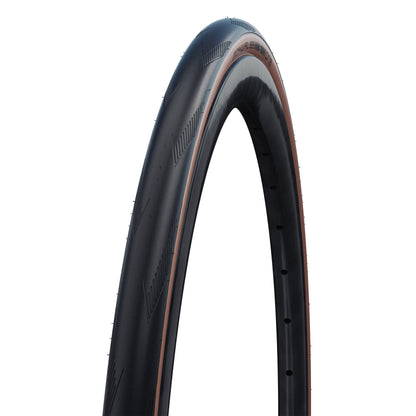 Pneu Route 700 X 32 Schwalbe One RaceGuard Addix Tubeless Ready TS Noir-Beige (32-622)
