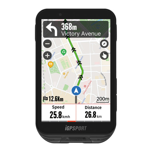 GPS - iGpsport igs800 color full touch LCD computer - mapping - wifi - ant+ - 50h battery life - multi-function compatible with Strava and Komoot