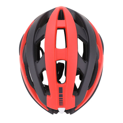 Ges adult cycling helmet icon-12 road-gravel black-red in-mold fit-system