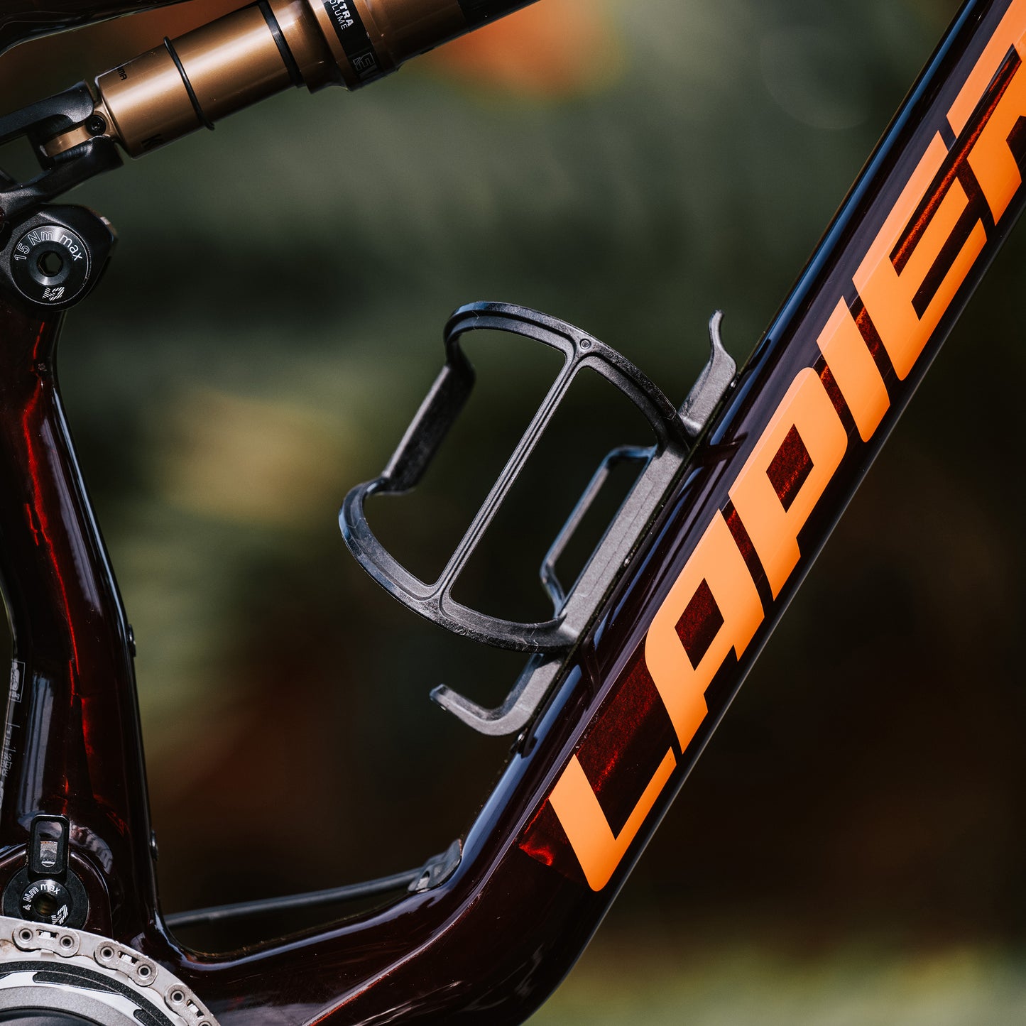 Zefal Pulse S2 left side-entry bottle cage, black