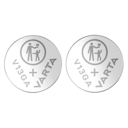Pile bouton Varta LR44 V13GA alcaline 1.5V vendues par 2