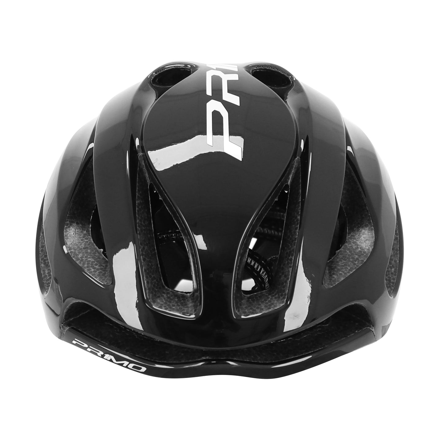 Casque vélo adulte Gist route primo restyling noir-blanc full in-mold