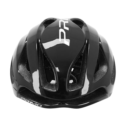 Casque vélo adulte Gist route primo restyling noir-blanc full in-mold