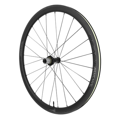 Roues route patin blocage 700 Miche Re.Act 38 carbone Shimano 12-11-10V