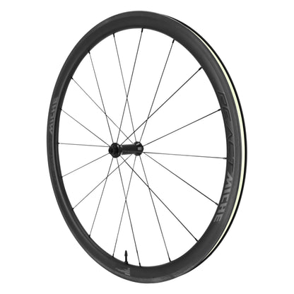 Roues route patin blocage 700 Miche Re.Act 38 carbone Shimano 12-11-10V