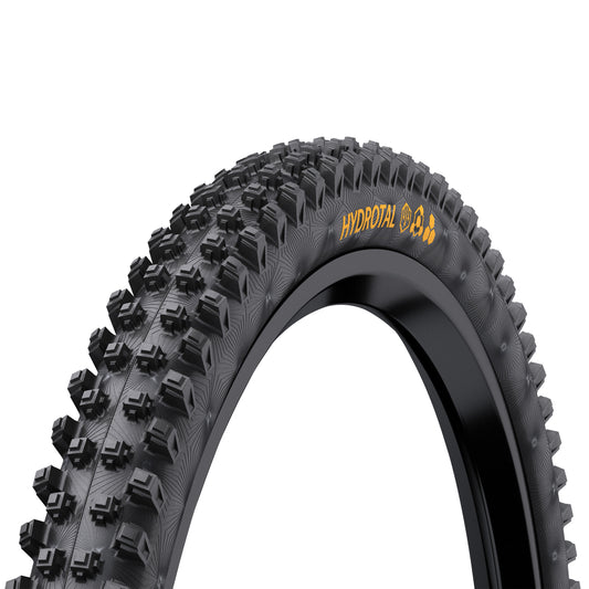 Continental Hydrotal Downhill Super Soft Front Mountain Bike Tire 29 X 2.40 Black Tubeless Ready TS (60-584) (650B) Muddy Terrain E-Bike Compatible
