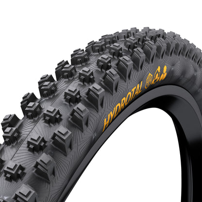 Pneu VTT Gravity 29 X 2.40 Continental Hydrotal Downhill Super Soft Front-Avant Noir Tubeless Ready TS (60-584) (650B) Terrains Boueux Compatible VAE