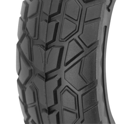 Pneu Trottinette plein Cross 10 X 2.50 Noir - Largeur Interieur 45 mm (Pour Ninebot Max G30 et autres)