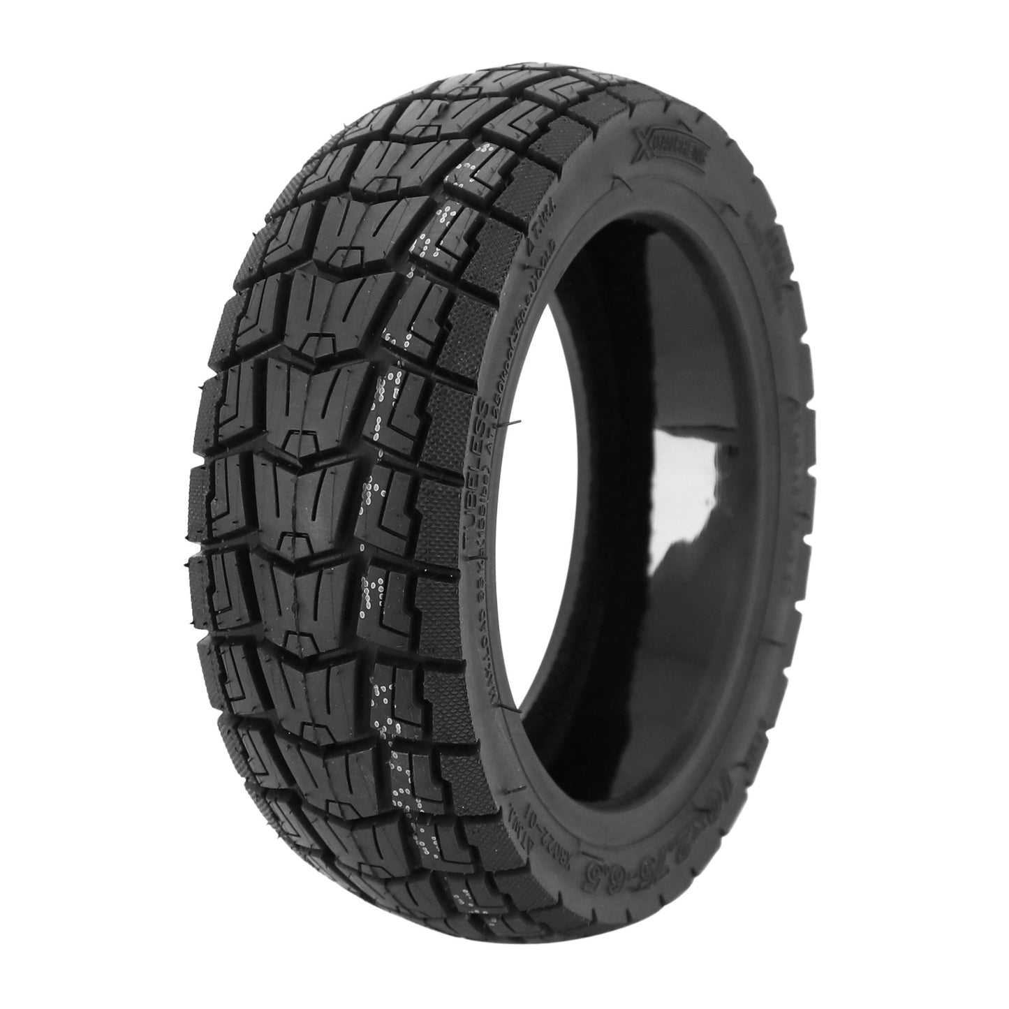 Pneu Trottinette Tubeless avec Gel Anti-crevaison Cross 10 X 2.75-6.5 Noir