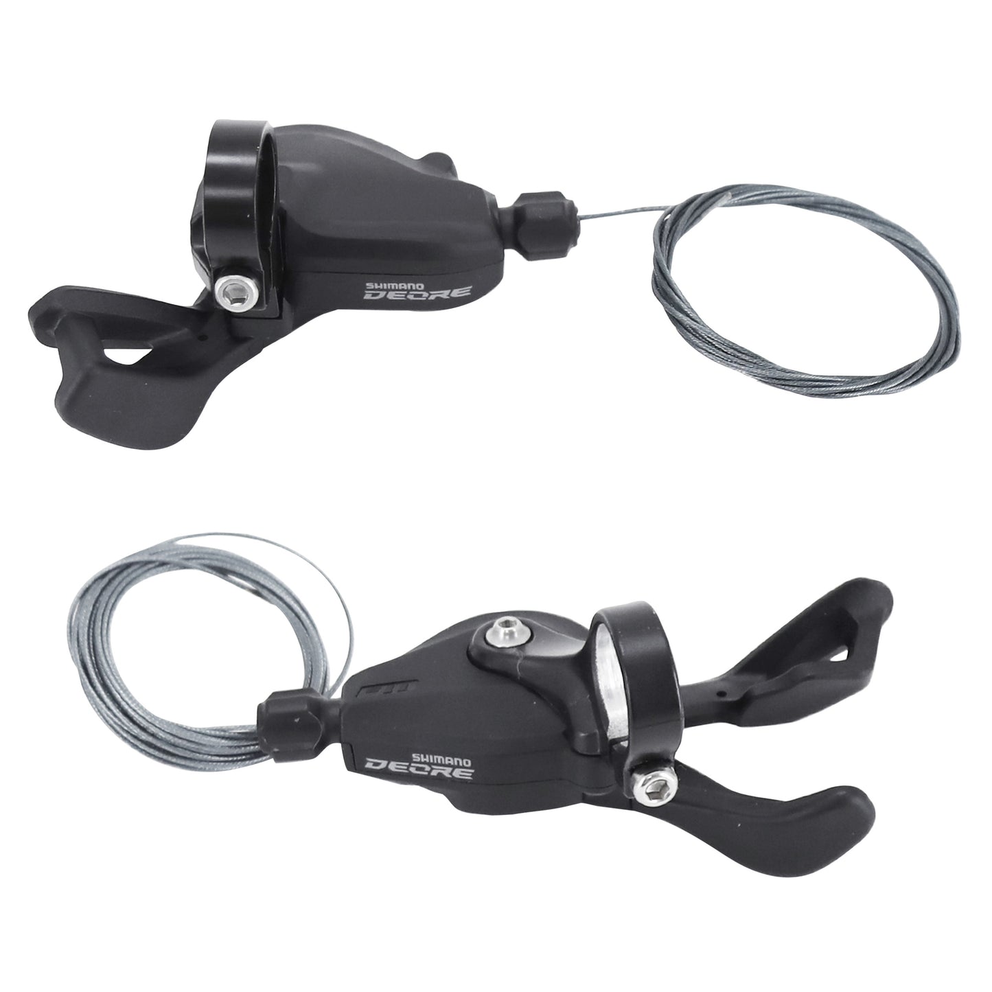 Manette VTT Shimano 2x11V Deore M5100 paire atelier