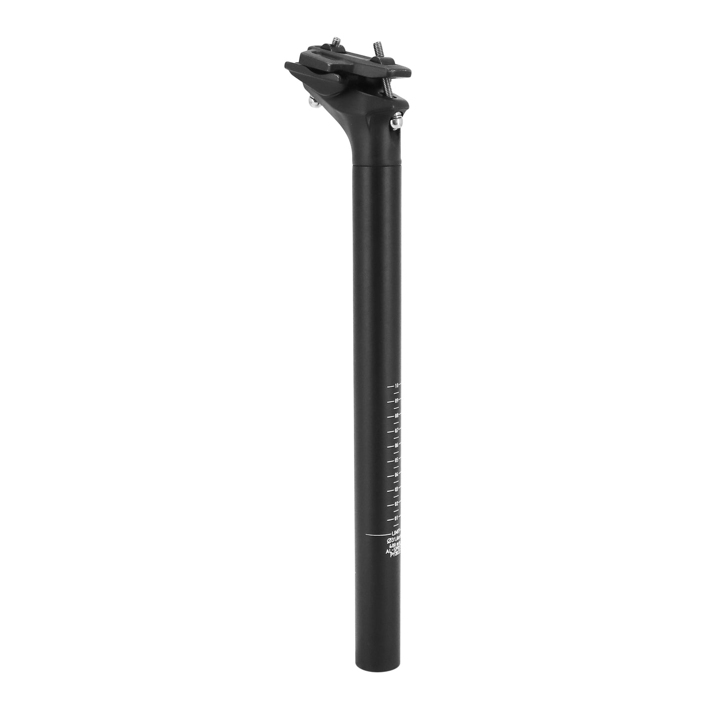 PCP aluminum seatpost, diameter 31.6 L400