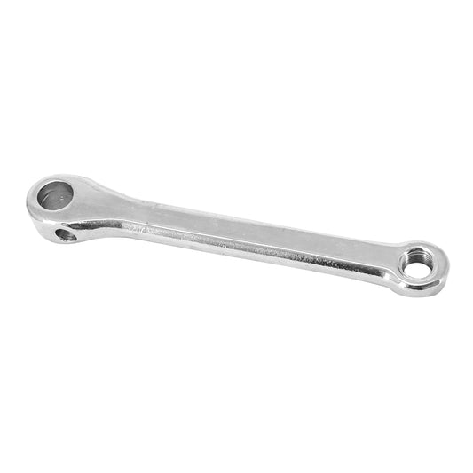 Left crank PCP type Thun 165mm silver