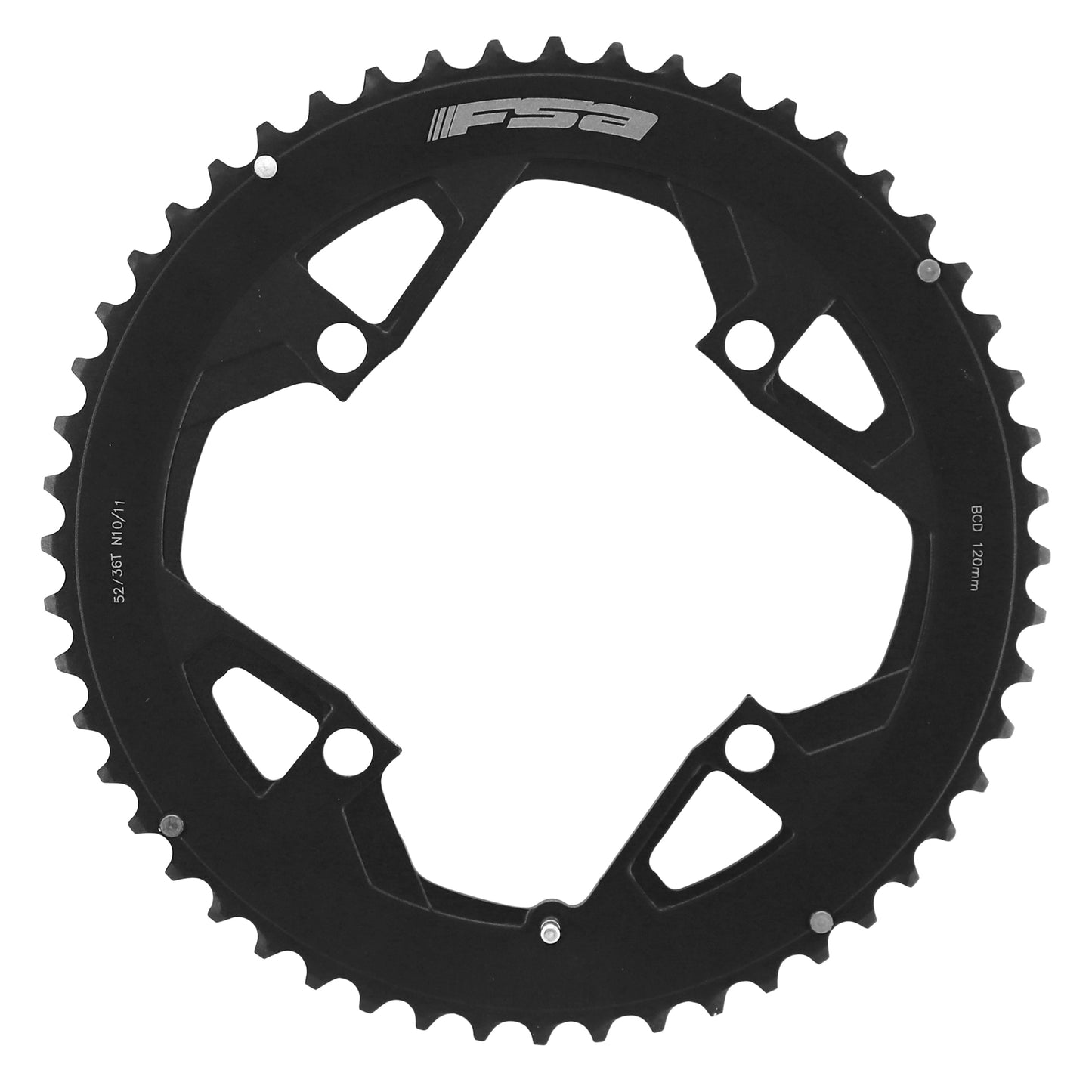 Plateau route 4 bras FSA Gossamer Pro D120 52D double 11V