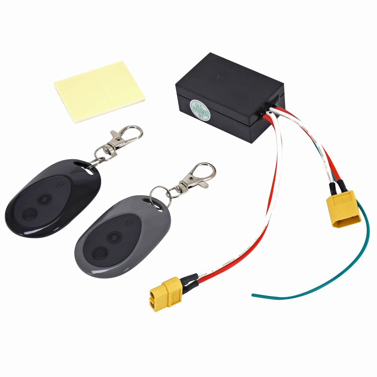 Scooter alarm 36v - 48v xt60 connector included 2 remote controls PCP