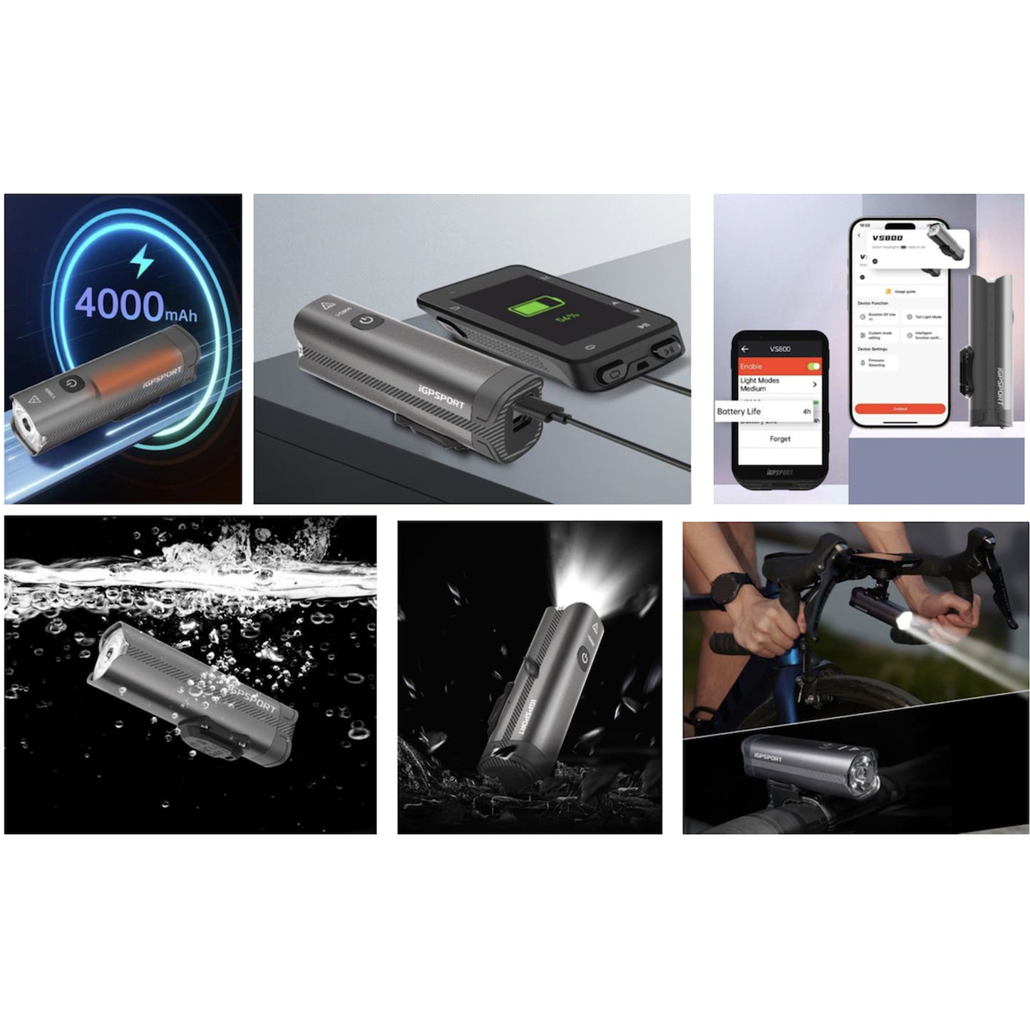 Igpsport vs800 Smart Bike Headlight