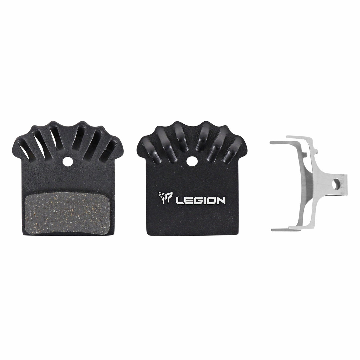 Plaquettes frein VTT PCP semi-métal avec ailettes pour Shimano XTR XT SLX