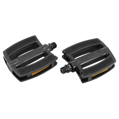 Pédale city Marwi noir résine inserts grip 9/16