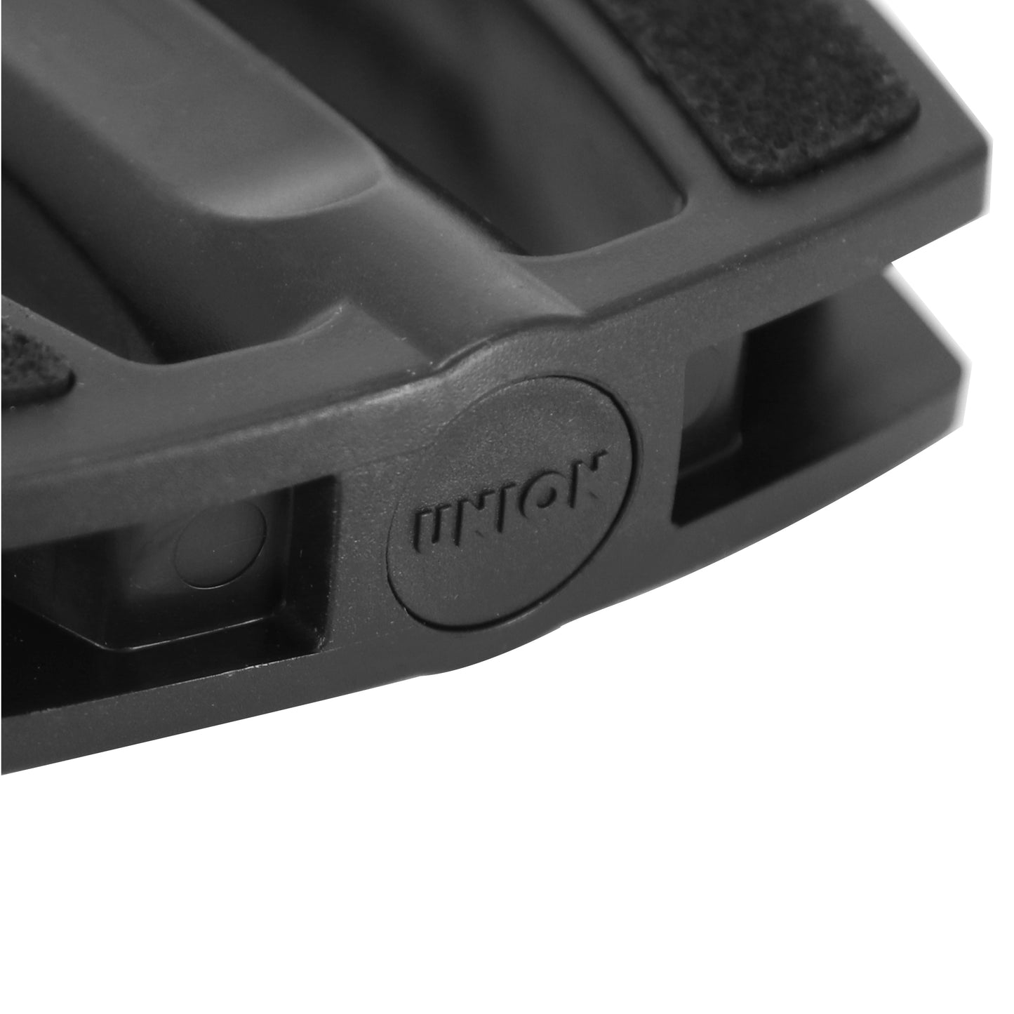 Pédale city Marwi noir résine inserts grip 9/16