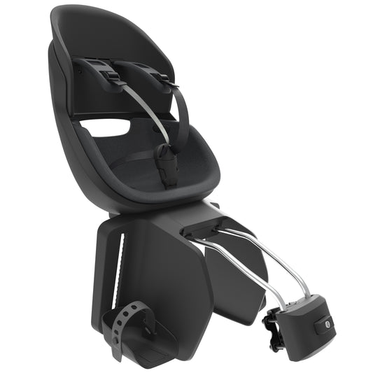 Prodigee Icon rear child bike seat black frame black cushion
