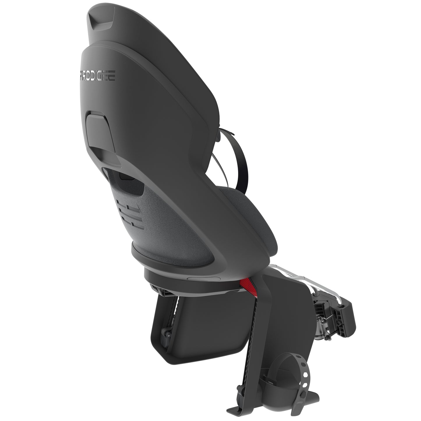 Prodigee Icon rear child bike seat black frame black cushion