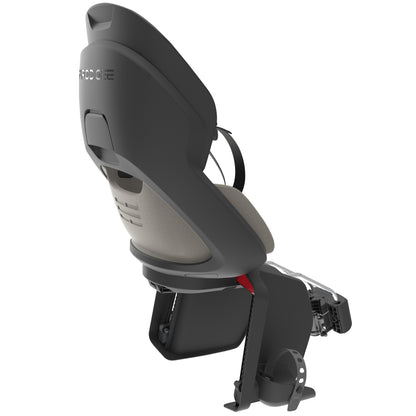 Prodigee Icon Child's Rear Seat, Black Frame, Grey Cushion