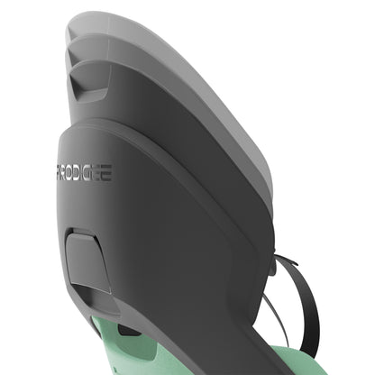 Prodigee Icon Rear Child Seat Black Frame Jade Green Cushion