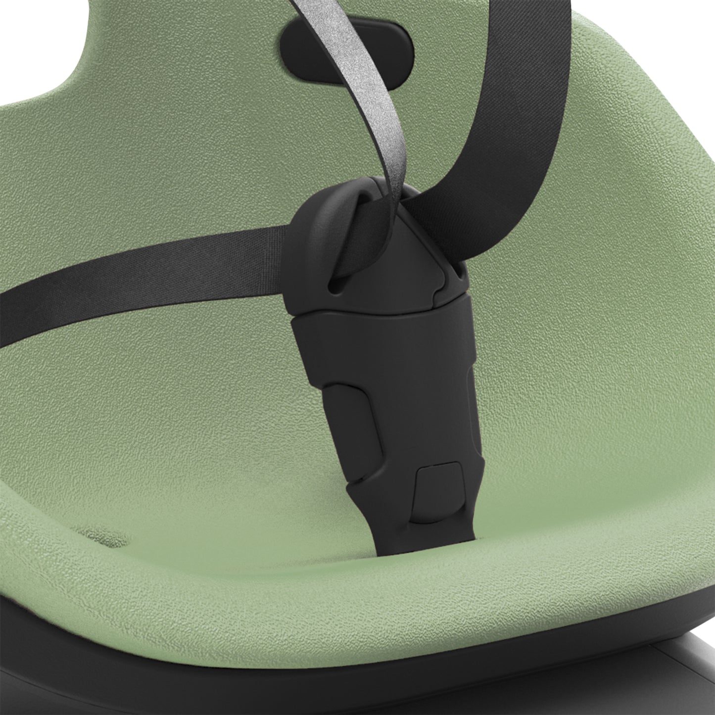 Prodigee Icon Rear Child Seat Black Frame Jade Green Cushion