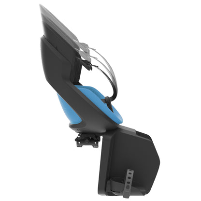 Prodigee Icon Rear Child Seat with Blue Cushion Rack Mount
