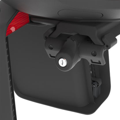 Prodigee Icon Rear Child Seat with Blue Cushion Rack Mount