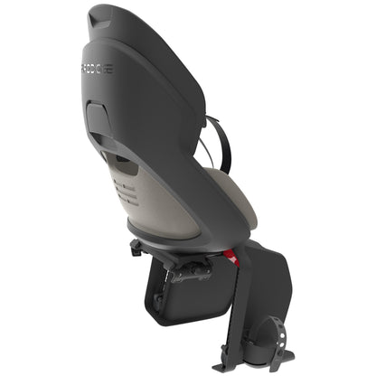 Prodigee Icon Rear Child Seat with Grey Cushion Pannier Rack