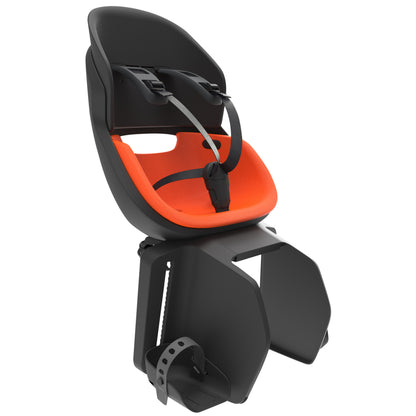 Prodigee Icon Rear Child Seat with Luggage Rack Orange Cushion