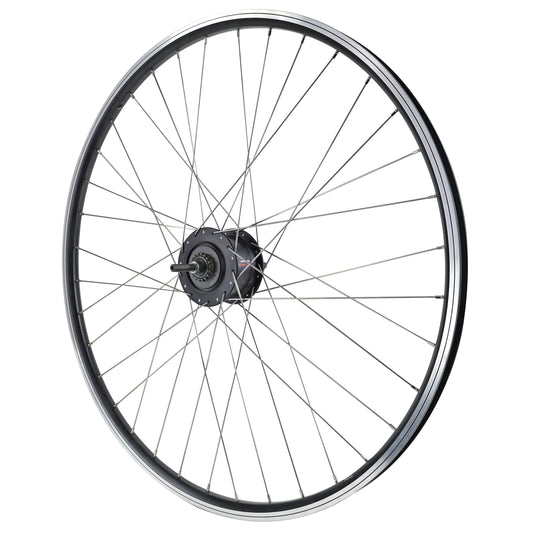 Roue PCP VTC patin 700x35 ER10 arrière noir double paroi moyeu Nexus 7V