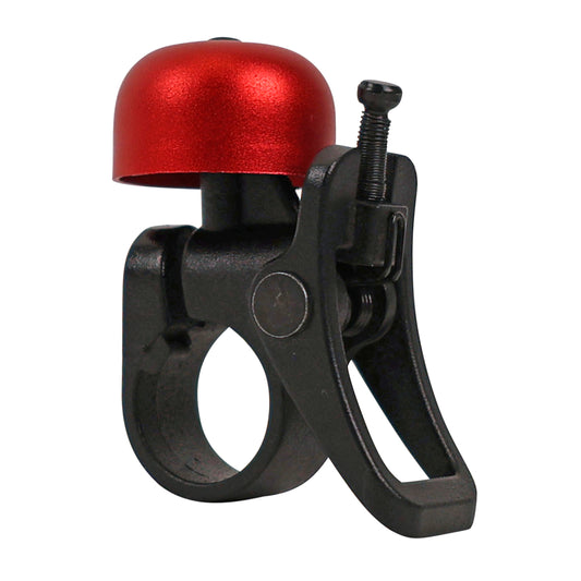 Sonette-timbre pour trottinette xiaomi pro, pro 2, 1s, essential, mi 3, m365 noir-rouge PCP