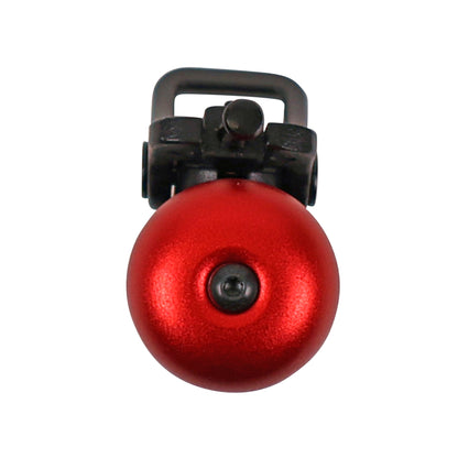 Sonette-timbre pour trottinette xiaomi pro, pro 2, 1s, essential, mi 3, m365 noir-rouge PCP