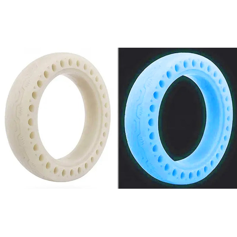Pneu Trottinette plein 8.5 X 2.00 Bleu Fluorescent (Pour Xiaomi M365 et autres) Largeur INT 37 mm